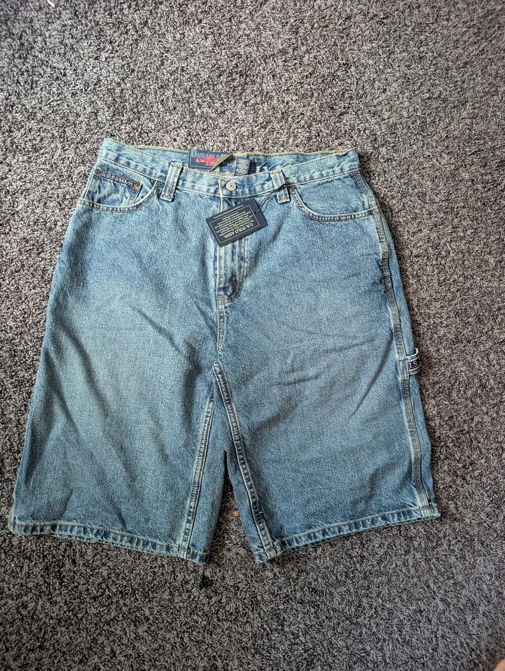 U.S. Polo Assn. Light Blue Denim Shorts